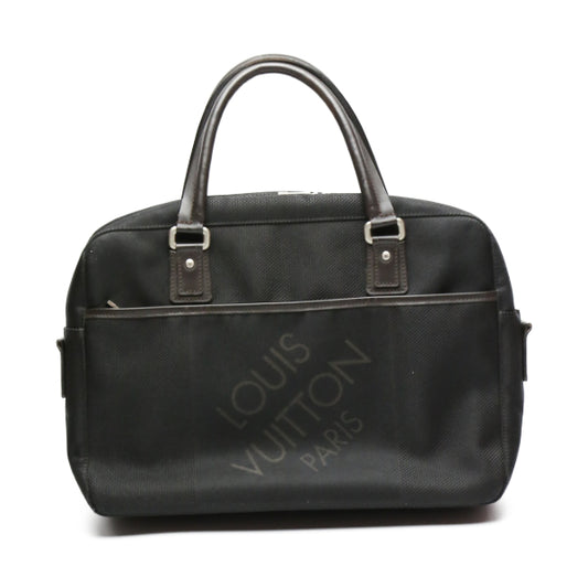 ルイヴィトン LOUIS VUITTON ハンドバッグ
 書類カバン  ダミエジェアン ヤック ダミエジェアンキャンバス M93082 LV
 【SS】
 【中古】