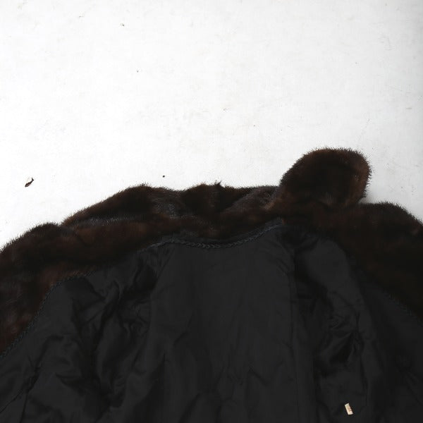 Other outerwear
 Half Coat Mink Size 11 Black [SS]
 【second hand】 