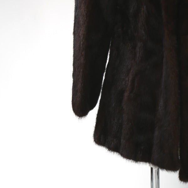 Other outerwear
 Half Coat Mink Size 11 Black [SS]
 【second hand】 