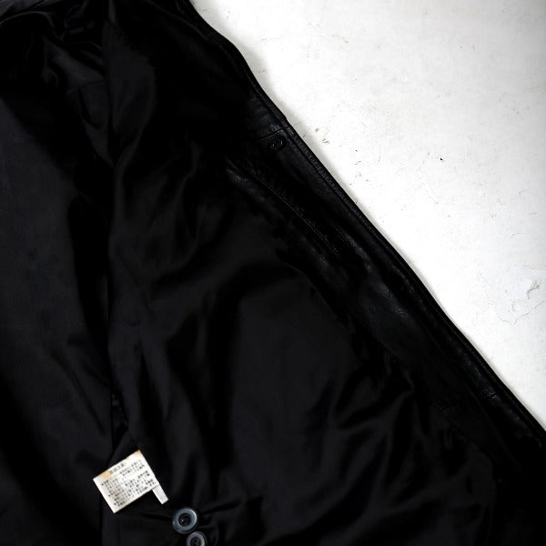 Other outerwear
 Leather coat, leather, free size, black [SS]
 【second hand】 