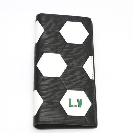 ルイヴィトン LOUIS VUITTON 長財布
 ポルトフォイユ・ブラザ エピ ロシア2018 FIFA ワールドカップ エピレザー M63294 ノワール LV
 【中古】