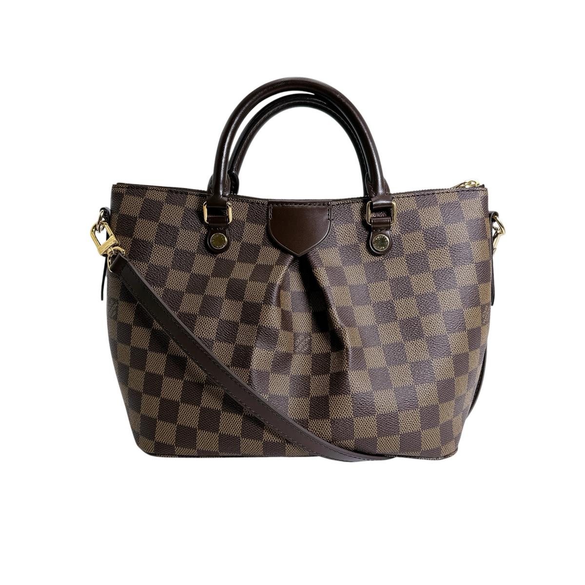 ルイヴィトン LOUIS VUITTON ハンドバッグ
 2wayバッグ ダミエ シエナPM ダミエキャンバス N41545 ブラウン LV
 【SS】
 【中古】