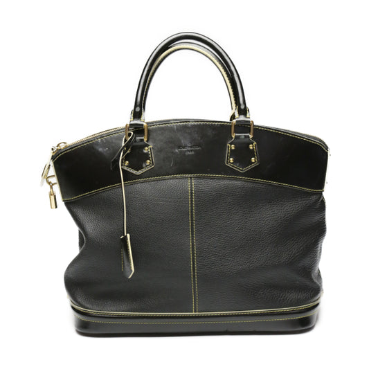 ルイヴィトン LOUIS VUITTON ハンドバッグ
 スハリ ロックイットPM ゴートレザー M91888 ノワール LV
 【SS】
 【中古】