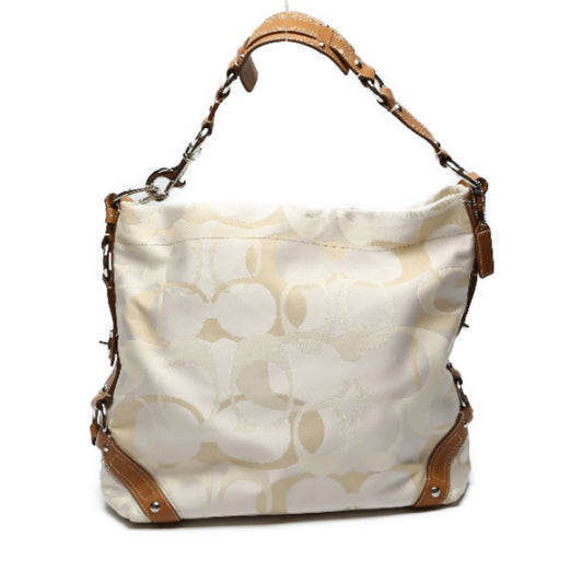 コーチ COACH ショルダーバッグ
 ハンドバッグ シグネチャー 肩掛け レザー 11961 ベージュ 【SS】
 【中古】