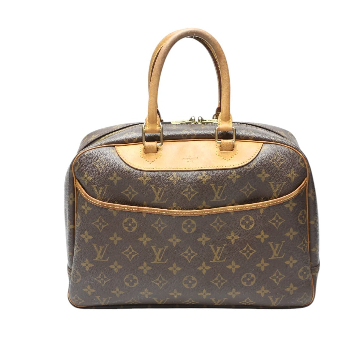 ルイヴィトン LOUIS VUITTON ハンドバッグ
 ボストンバッグ モノグラム ドーヴィル モノグラムキャンバス M47270 ブラウン LV
 【SS】
 【中古】