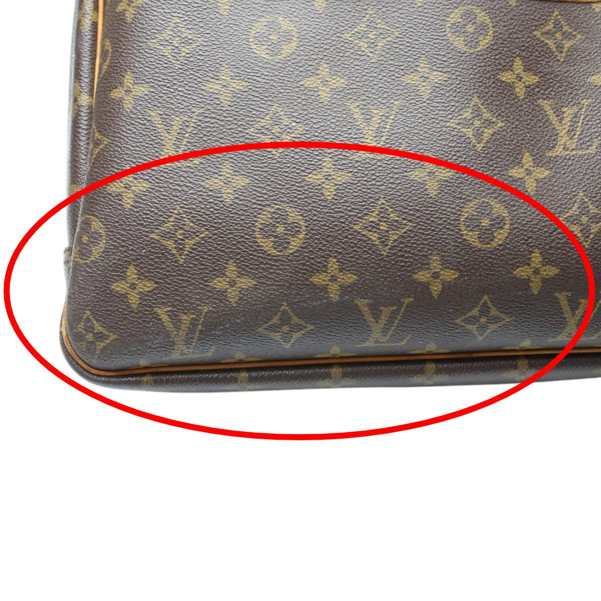 ルイヴィトン LOUIS VUITTON ハンドバッグ
 ボストンバッグ モノグラム ドーヴィル モノグラムキャンバス M47270 ブラウン LV
 【SS】
 【中古】