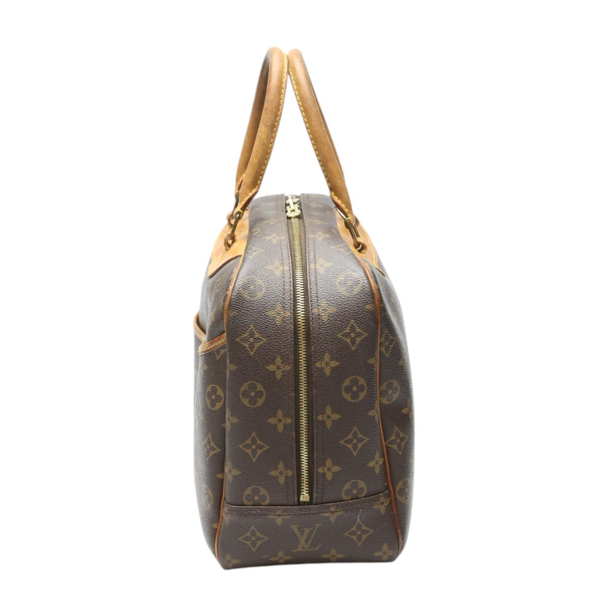 ルイヴィトン LOUIS VUITTON ハンドバッグ
 ボストンバッグ モノグラム ドーヴィル モノグラムキャンバス M47270 ブラウン LV
 【SS】
 【中古】