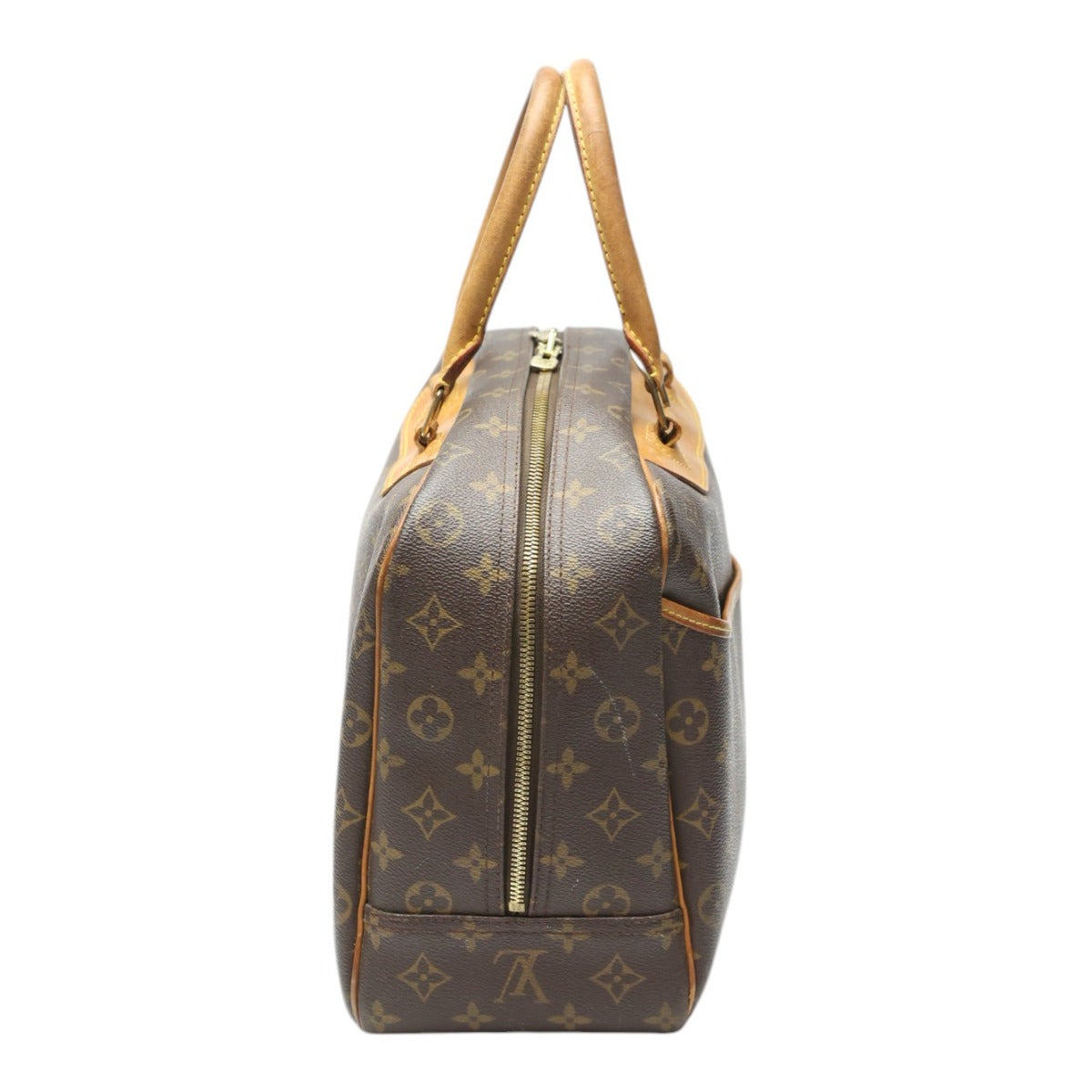 ルイヴィトン LOUIS VUITTON ハンドバッグ
 ボストンバッグ モノグラム ドーヴィル モノグラムキャンバス M47270 ブラウン LV
 【SS】
 【中古】