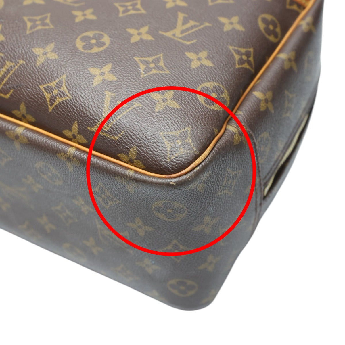 ルイヴィトン LOUIS VUITTON ハンドバッグ
 ボストンバッグ モノグラム ドーヴィル モノグラムキャンバス M47270 ブラウン LV
 【SS】
 【中古】