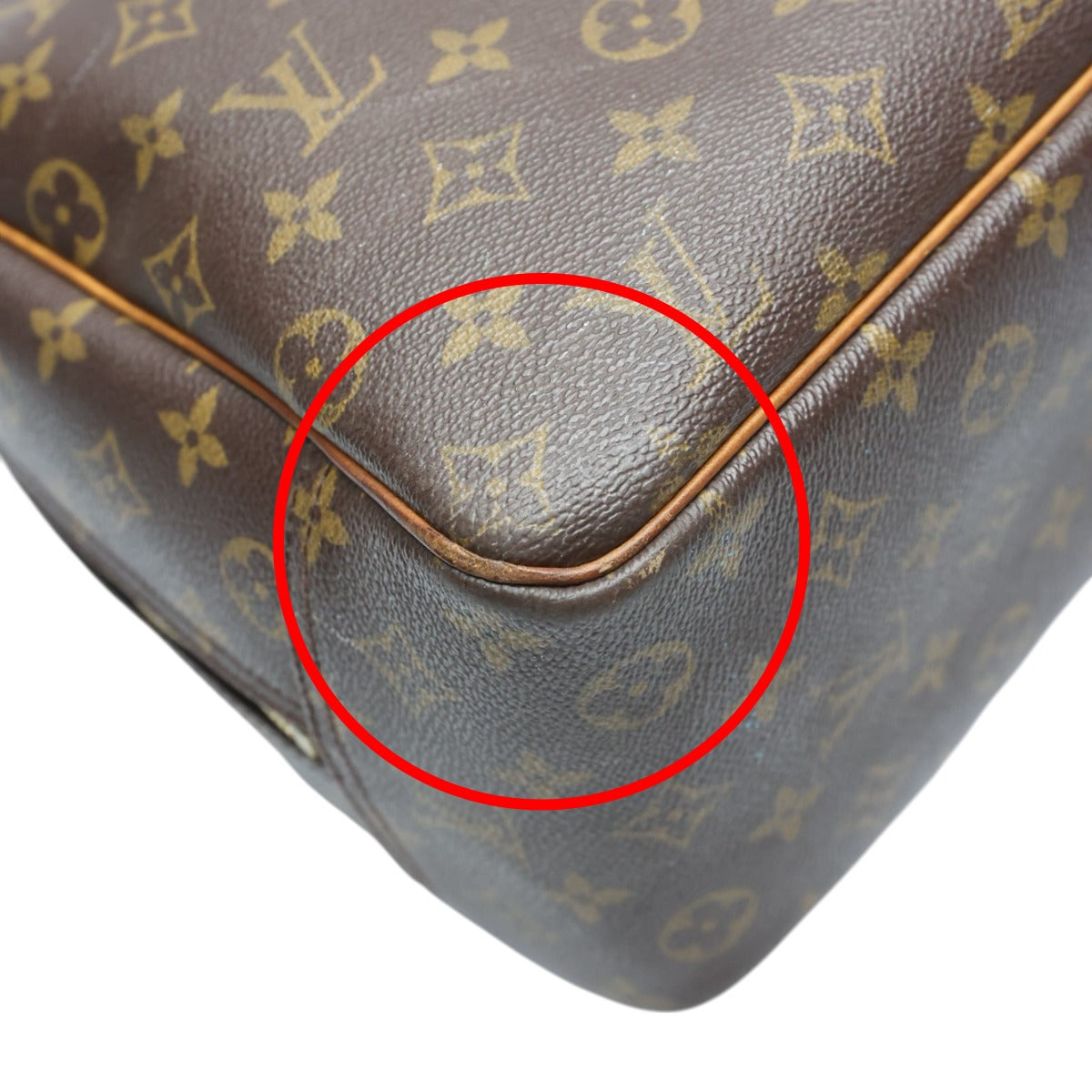 ルイヴィトン LOUIS VUITTON ハンドバッグ
 ボストンバッグ モノグラム ドーヴィル モノグラムキャンバス M47270 ブラウン LV
 【SS】
 【中古】