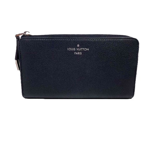 Louis Vuitton LOUIS VUITTON Long Wallet
 Veau Cashmere Leather Parnassus Comet Leather N60146 Noir LV
 [SS]
 【second hand】 