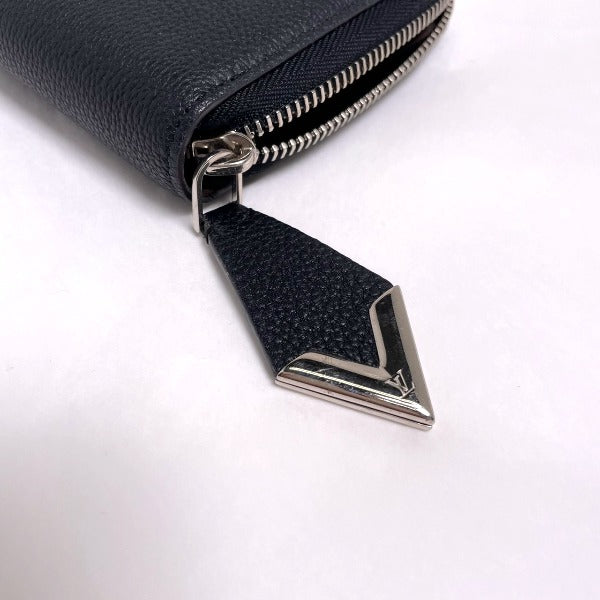 Louis Vuitton LOUIS VUITTON Long Wallet
 Veau Cashmere Leather Parnassus Comet Leather N60146 Noir LV
 [SS]
 【second hand】 