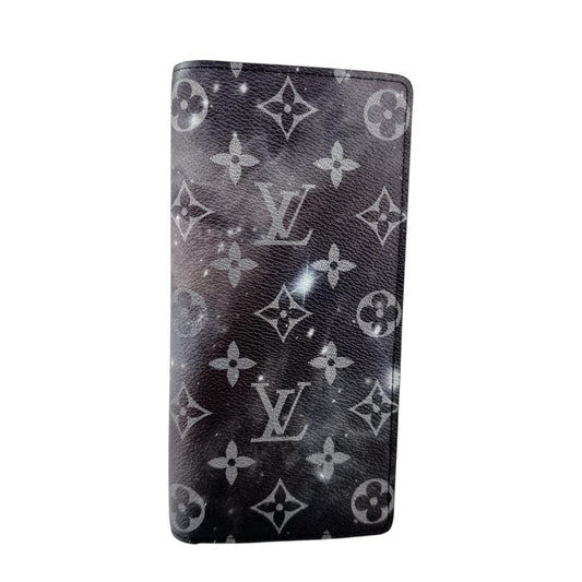 ルイヴィトン LOUIS VUITTON 長財布
 長財布 モノグラムギャラクシー ポルトフォイユブラザ モノグラムキャンバス M63871 グレー LV
 【中古】