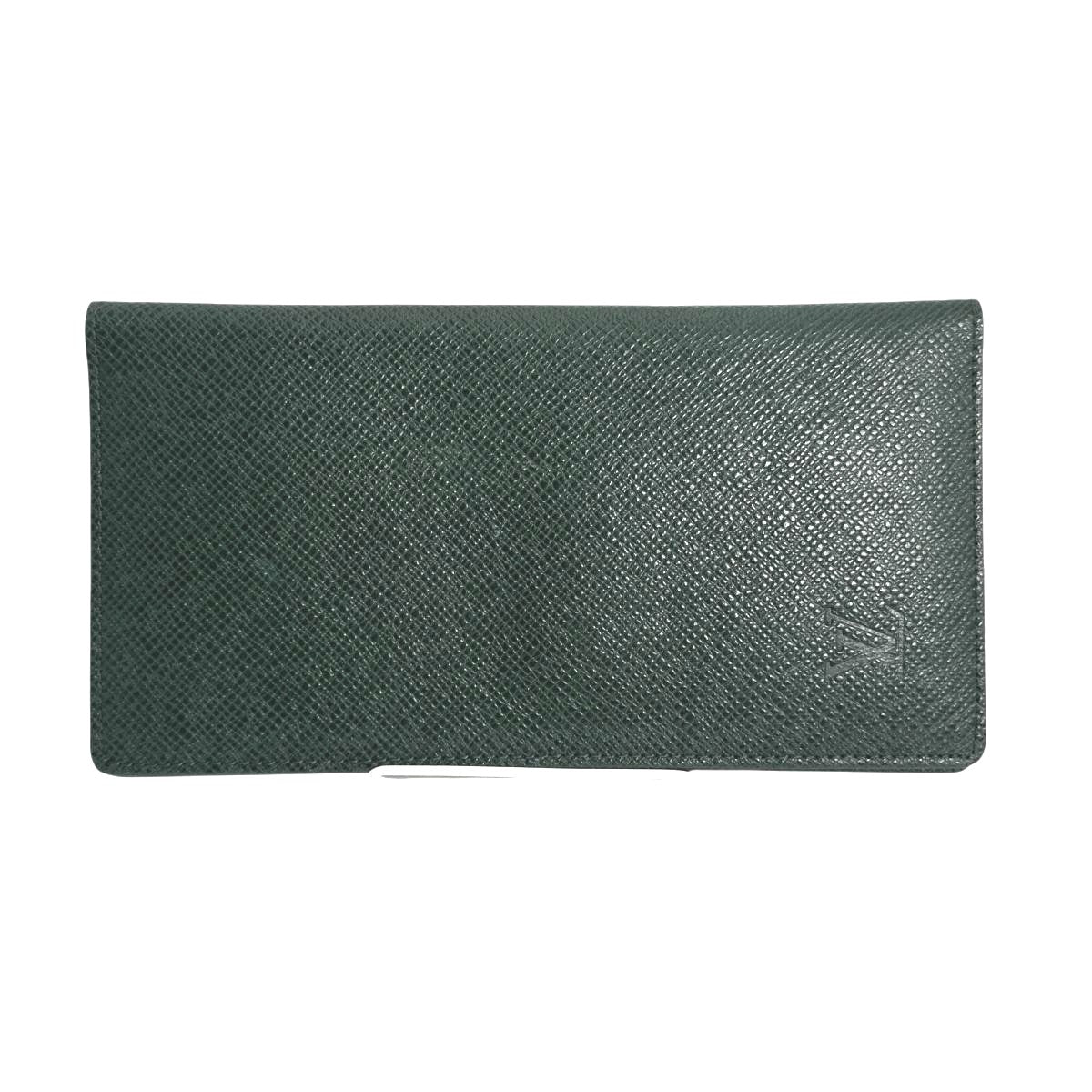 ルイヴィトン LOUIS VUITTON 長財布
 長財布 タイガ ポルト・バルールカルトクレディ タイガ M3039P グリーン LV
 【SS】
 【中古】