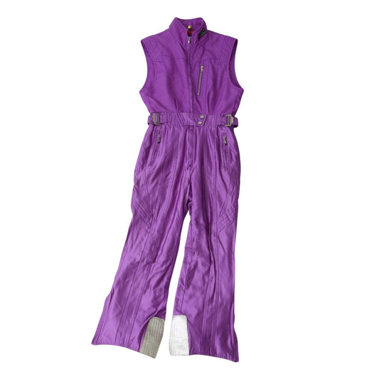 エレッセ ellesse その他アウター
 ノースリーブワンピース ポリエステル パープル 【SS】
 【中古】