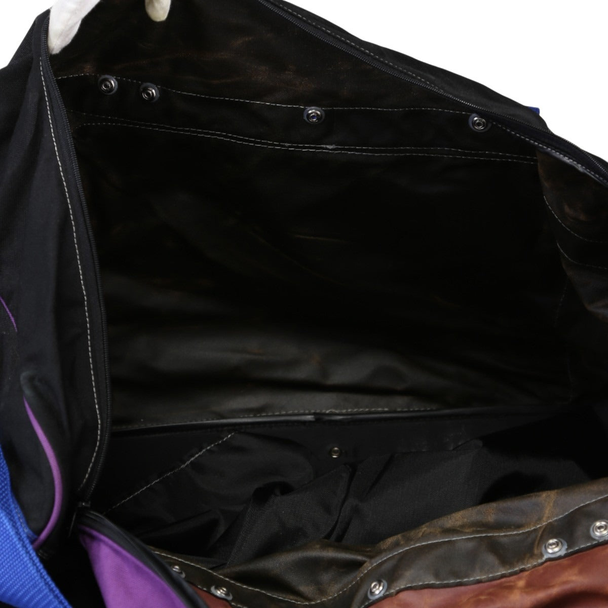 ボストンバッグ
 旅行かばん キャンバス ブラック 【SS】
 【中古】