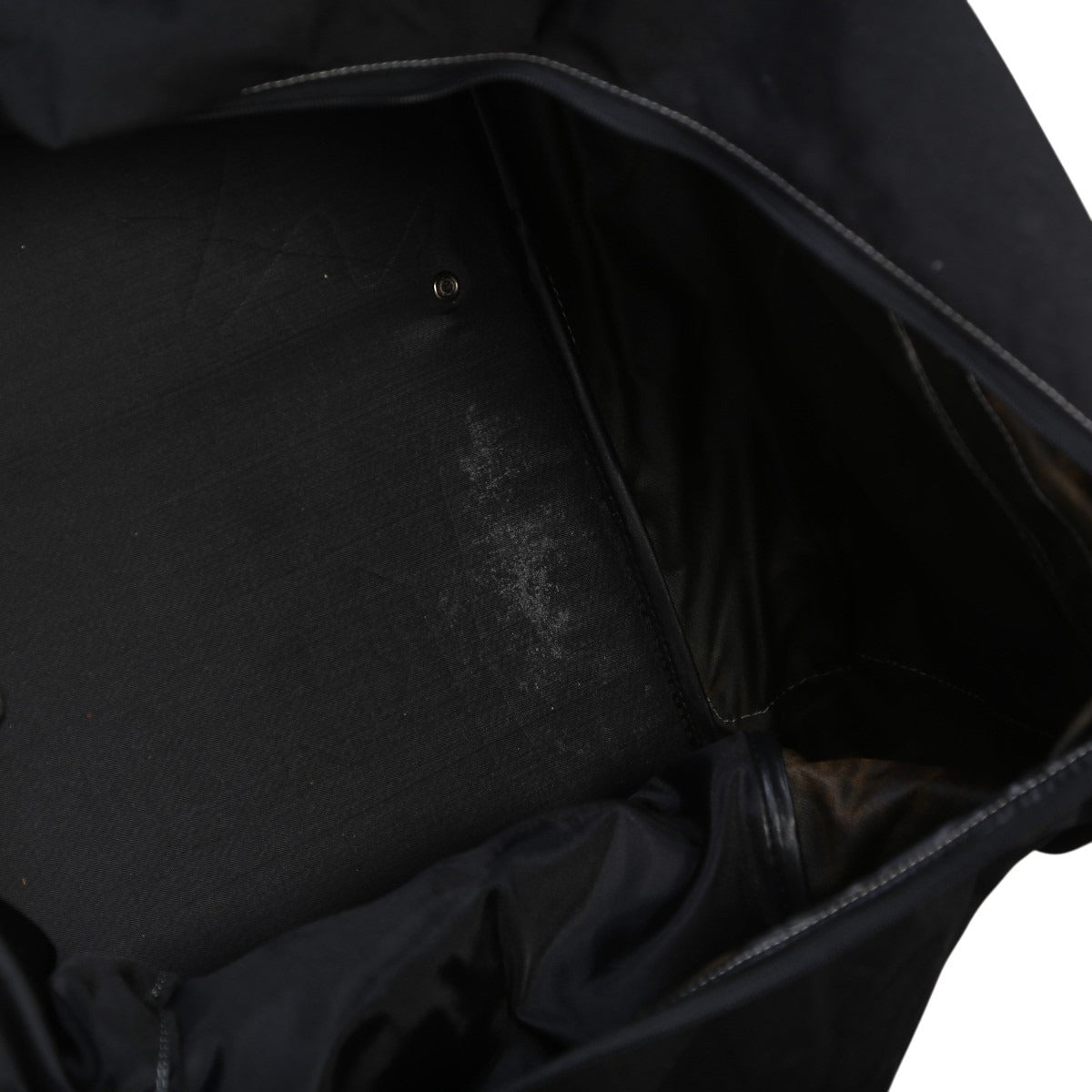 ボストンバッグ
 旅行かばん キャンバス ブラック 【SS】
 【中古】