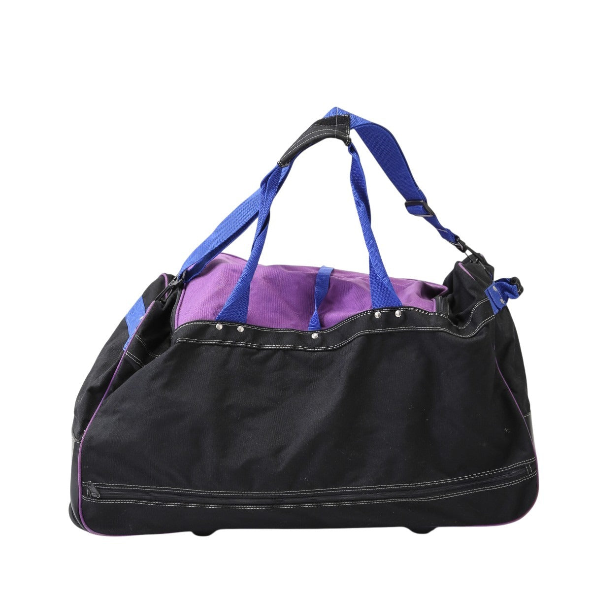 ボストンバッグ
 旅行かばん キャンバス ブラック 【SS】
 【中古】