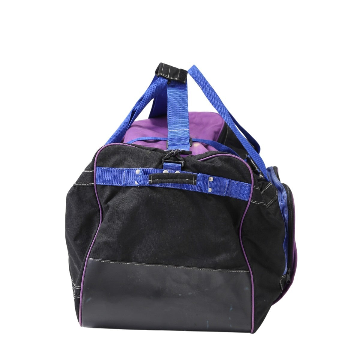 ボストンバッグ
 旅行かばん キャンバス ブラック 【SS】
 【中古】