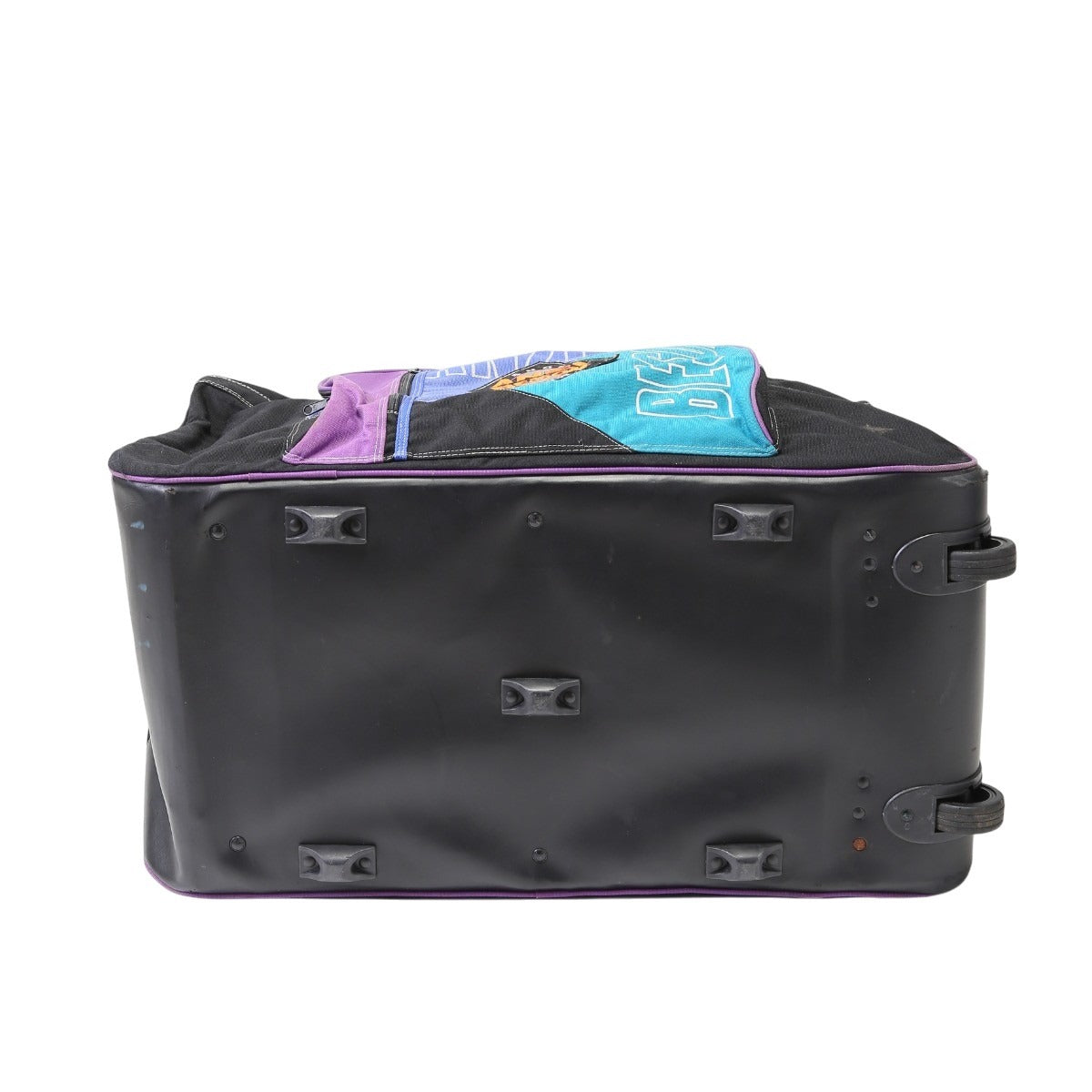 ボストンバッグ
 旅行かばん キャンバス ブラック 【SS】
 【中古】