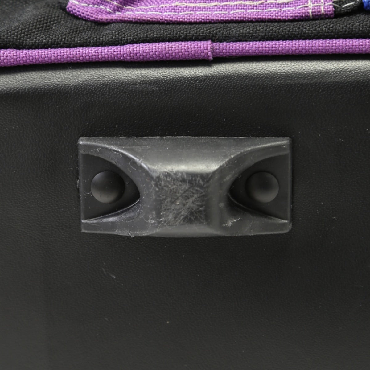 ボストンバッグ
 旅行かばん キャンバス ブラック 【SS】
 【中古】