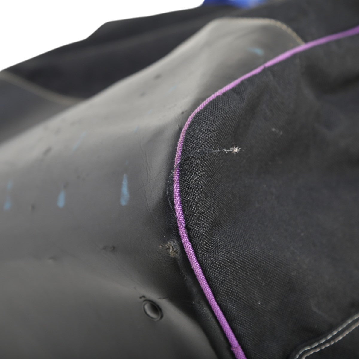 ボストンバッグ
 旅行かばん キャンバス ブラック 【SS】
 【中古】