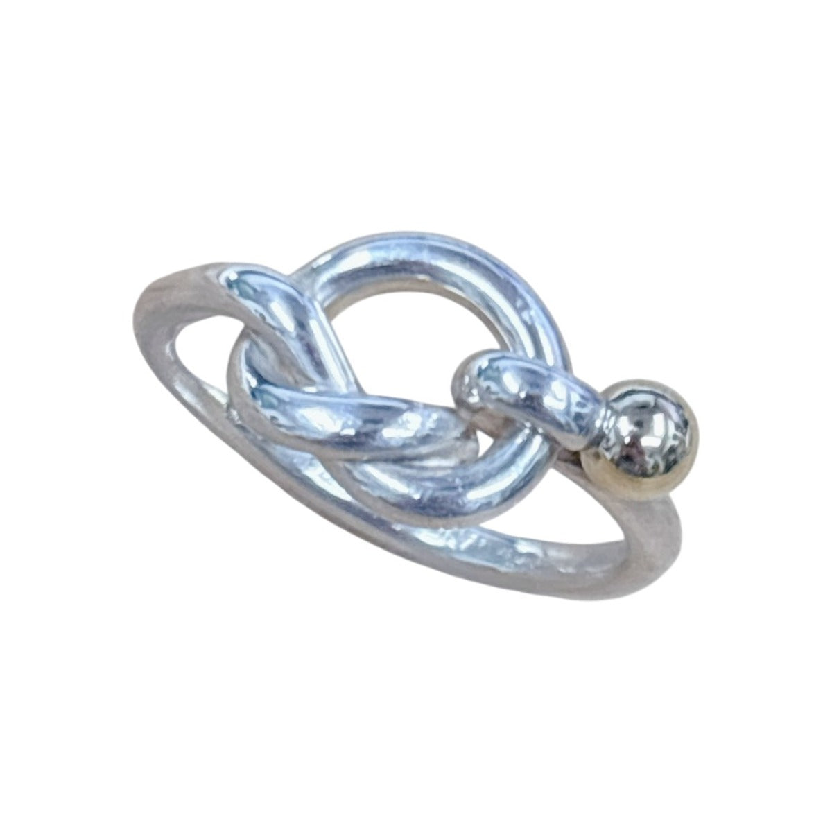 ティファニー TIFFANY&Co. リング・指輪
 K14 #12 ラブノット シルバー925 シルバー 【SS】
 【中古】