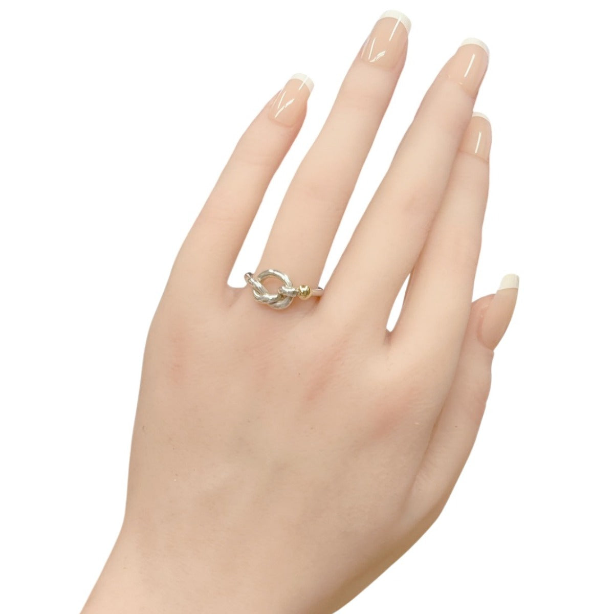 ティファニー TIFFANY&Co. リング・指輪
 K14 #12 ラブノット シルバー925 シルバー 【SS】
 【中古】