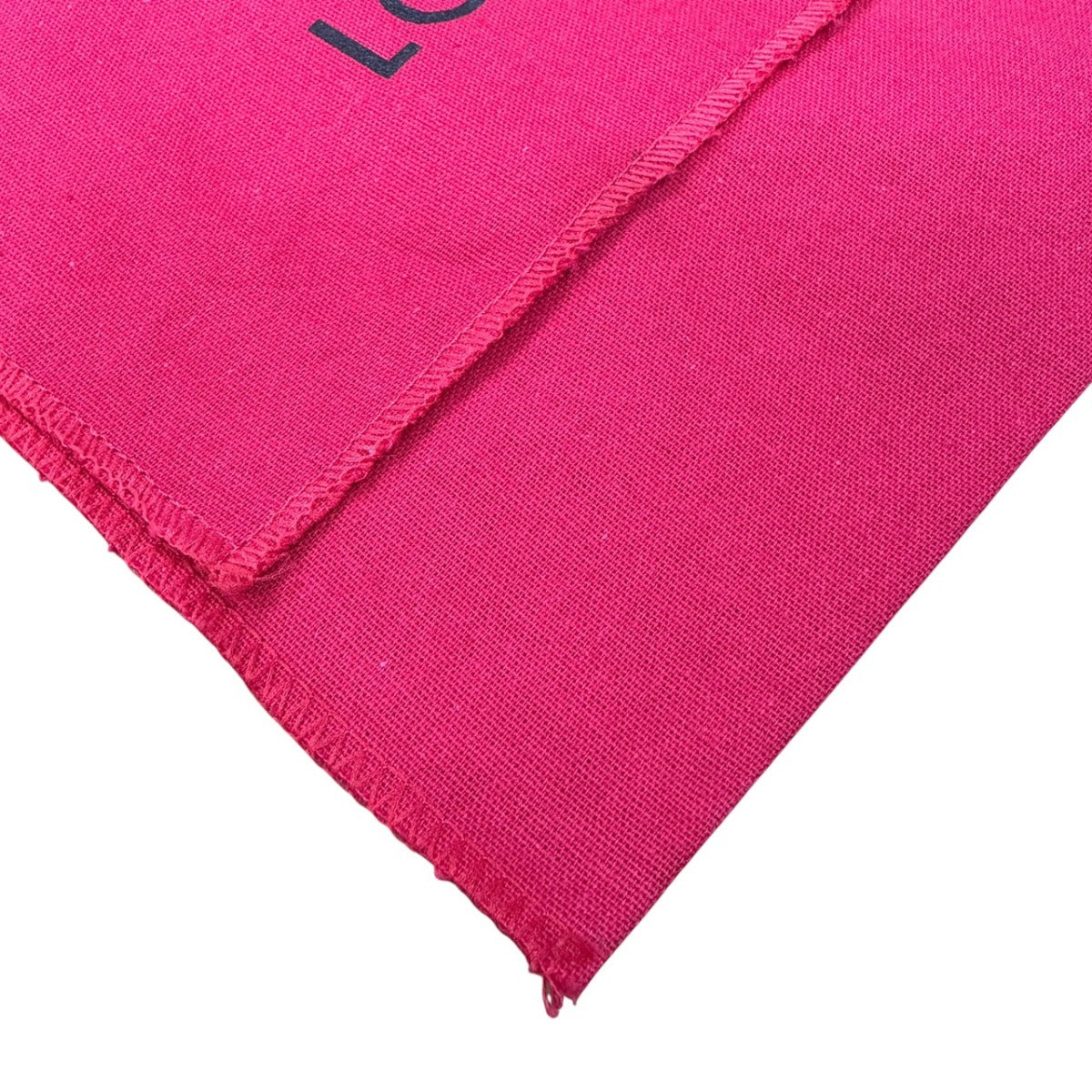 ルイヴィトン LOUIS VUITTON その他バッグ
 保存袋 保存袋1枚 保存袋 コットン レッド LV
 【SS】
 【中古】