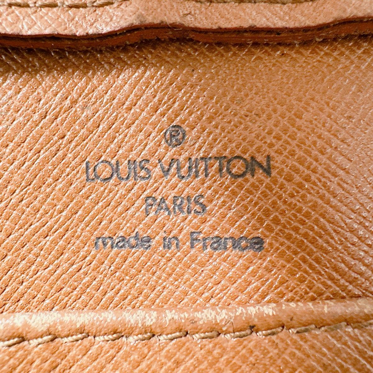 ルイヴィトン LOUIS VUITTON セカンドバッグ
 クラッチバッグ モノグラム ファスナー モノグラムキャンバス M51790 ブラウン LV
 【SS】
 【中古】