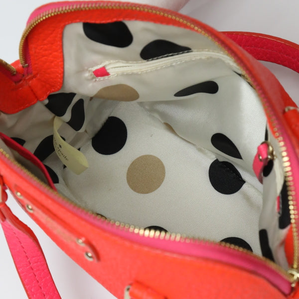 ケイトスペード Kate Spade ハンドバッグ
 斜めがけ 2WAY ピンク×オレンジ 【SS】
 【中古】