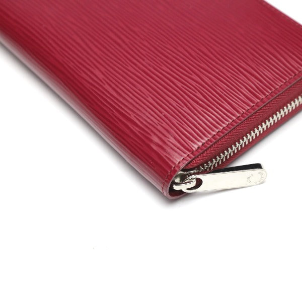 Louis Vuitton LOUIS VUITTON Long Wallet
 Round Zipper Epi Zippy Wallet Epi Leather M60304 Carmine LV
 [SS]
 【second hand】 