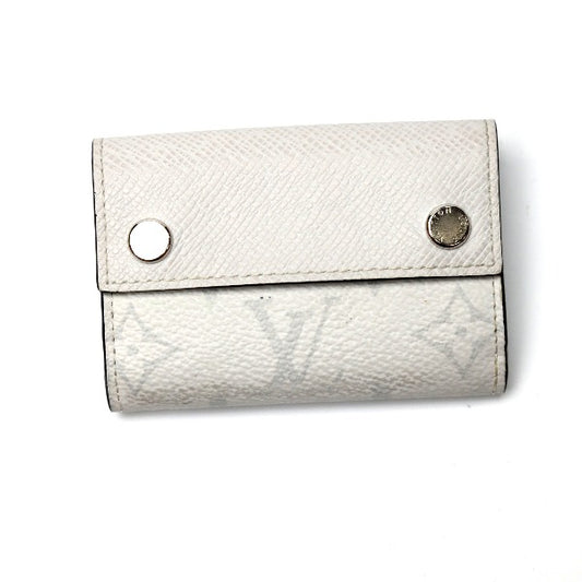 ルイヴィトン LOUIS VUITTON 三つ折り財布
 ディスカバリー コンパクト ウォレット タイガ 小銭入れ付き M67621 ブロン LV
 【SS】
 【中古】