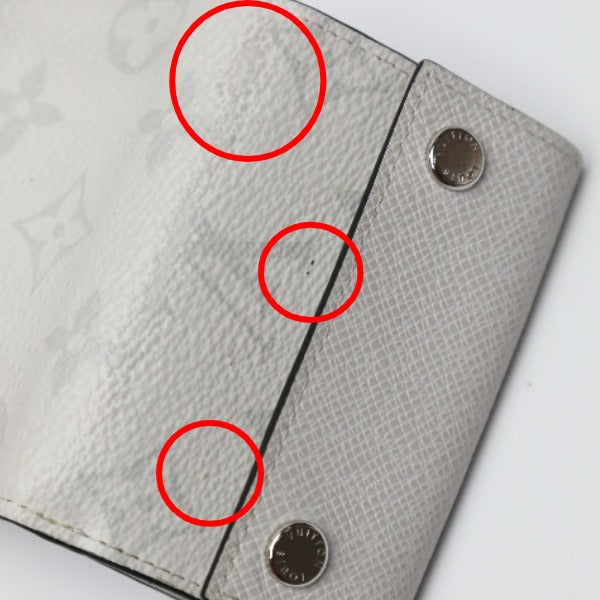 ルイヴィトン LOUIS VUITTON 三つ折り財布
 ディスカバリー コンパクト ウォレット タイガ 小銭入れ付き M67621 ブロン LV
 【SS】
 【中古】