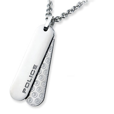 POLICE Necklace
 
Plate Necklace POWERPLAY Double Dog Tag Stainless Steel 21120PSS01 Silver [SS] 