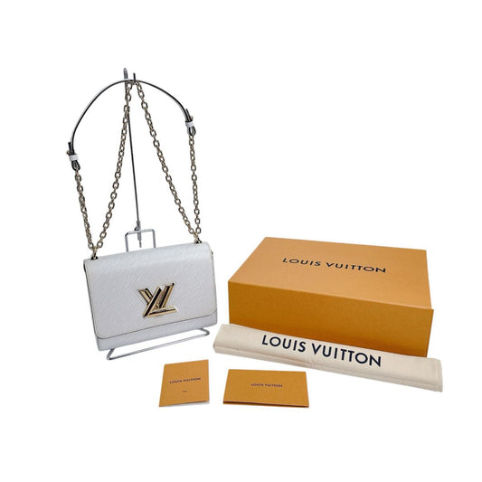 ルイヴィトン LOUIS VUITTON ショルダーバッグ
 ツイスト MM エピレザー ブロン M55513 ホワイト LV
 【中古】