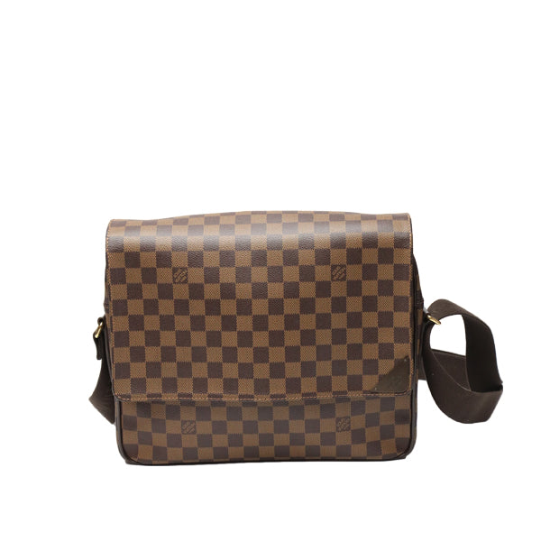 ルイヴィトン LOUIS VUITTON ショルダーバッグ
 斜め掛け ダミエ シェルトンMM ダミエキャンバス N41149 ブラウン LV
 【SS】
 【中古】