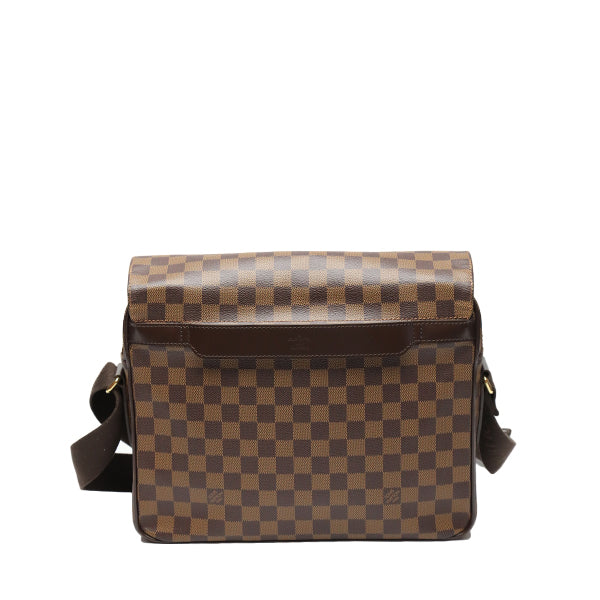 ルイヴィトン LOUIS VUITTON ショルダーバッグ
 斜め掛け ダミエ シェルトンMM ダミエキャンバス N41149 ブラウン LV
 【SS】
 【中古】