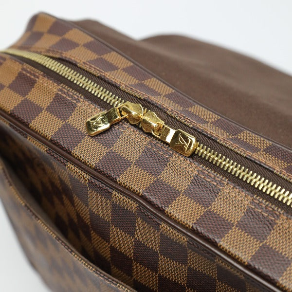 ルイヴィトン LOUIS VUITTON ショルダーバッグ
 斜め掛け ダミエ シェルトンMM ダミエキャンバス N41149 ブラウン LV
 【SS】
 【中古】