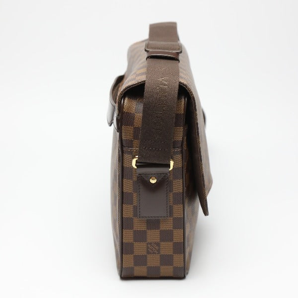 ルイヴィトン LOUIS VUITTON ショルダーバッグ
 斜め掛け ダミエ シェルトンMM ダミエキャンバス N41149 ブラウン LV
 【SS】
 【中古】