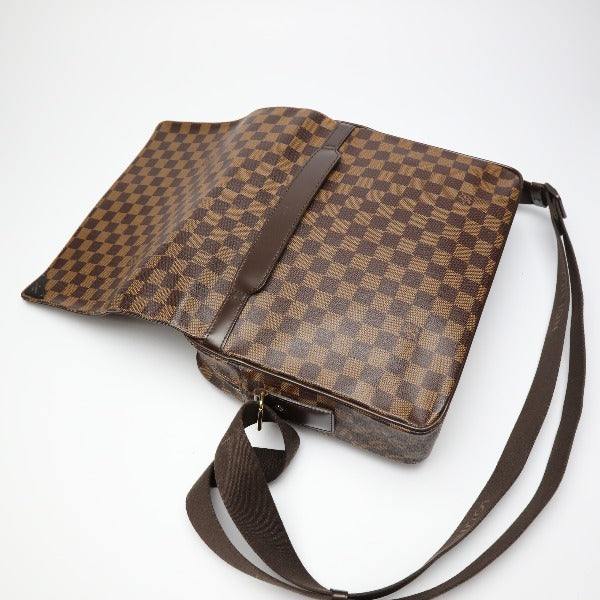 ルイヴィトン LOUIS VUITTON ショルダーバッグ
 斜め掛け ダミエ シェルトンMM ダミエキャンバス N41149 ブラウン LV
 【SS】
 【中古】