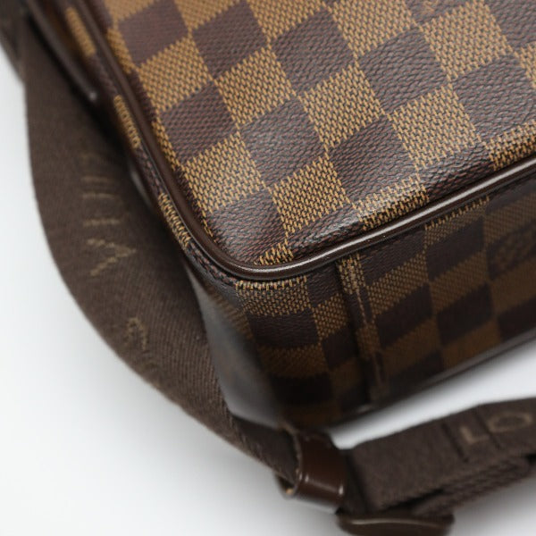 ルイヴィトン LOUIS VUITTON ショルダーバッグ
 斜め掛け ダミエ シェルトンMM ダミエキャンバス N41149 ブラウン LV
 【SS】
 【中古】