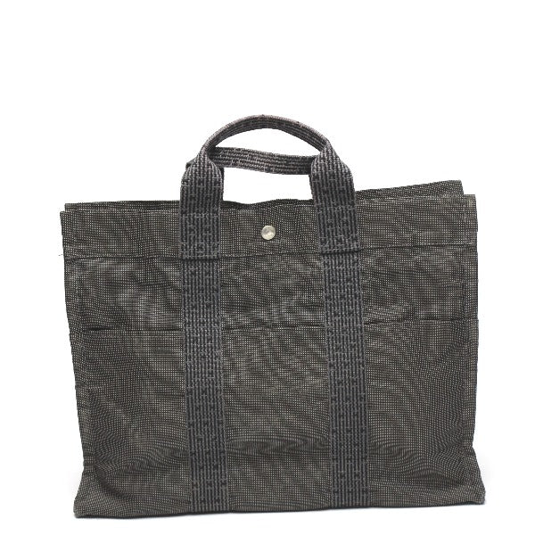 Hermes HERMES Tote Bag
 Air Line Tote MM Business Bag Canvas Canvas Gray [SS]
 【second hand】 