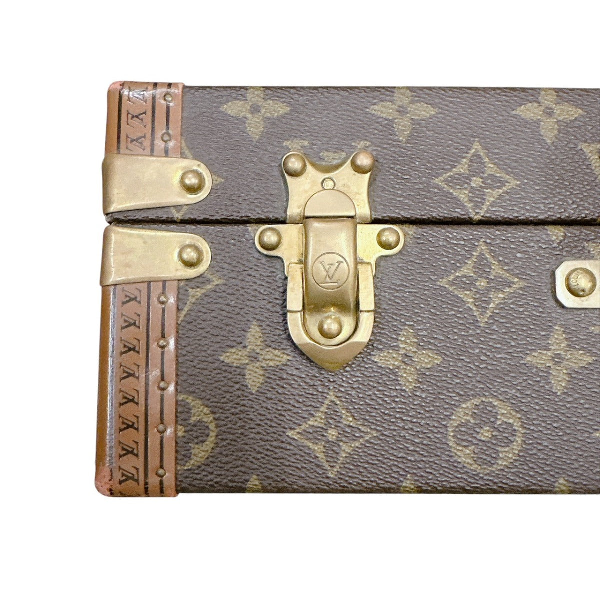 ルイヴィトン LOUIS VUITTON トランク
 アタッシュケース モノグラム プレジデント モノグラムキャンバス M53012 ブラウン LV
 【SS】
 【中古】
