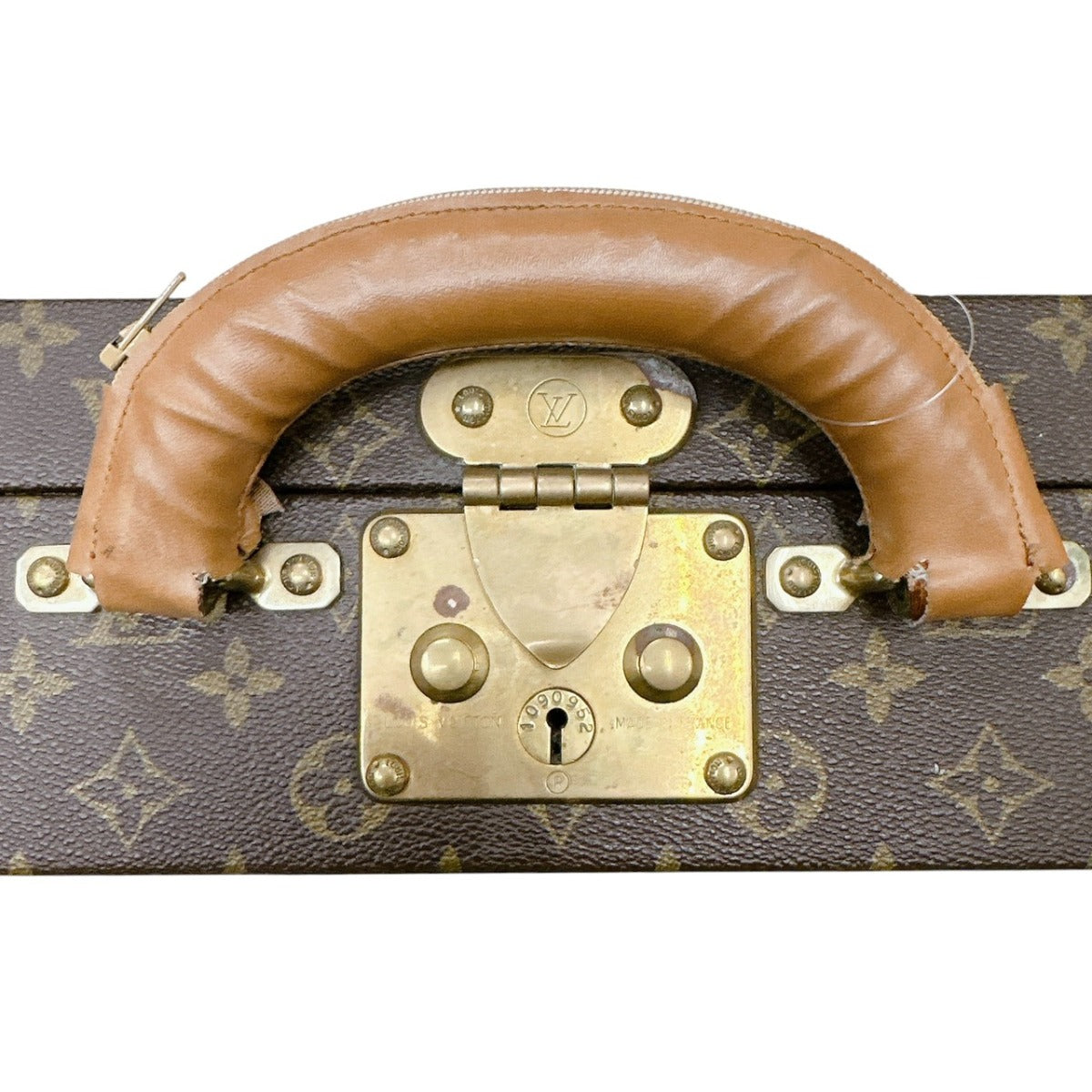 ルイヴィトン LOUIS VUITTON トランク
 アタッシュケース モノグラム プレジデント モノグラムキャンバス M53012 ブラウン LV
 【SS】
 【中古】