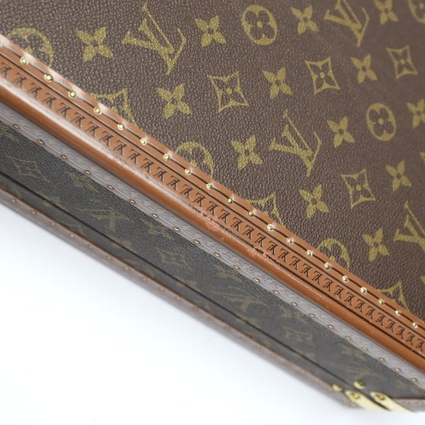 ルイヴィトン LOUIS VUITTON トランク
 アタッシュケース モノグラム プレジデント モノグラムキャンバス M53012 ブラウン LV
 【SS】
 【中古】