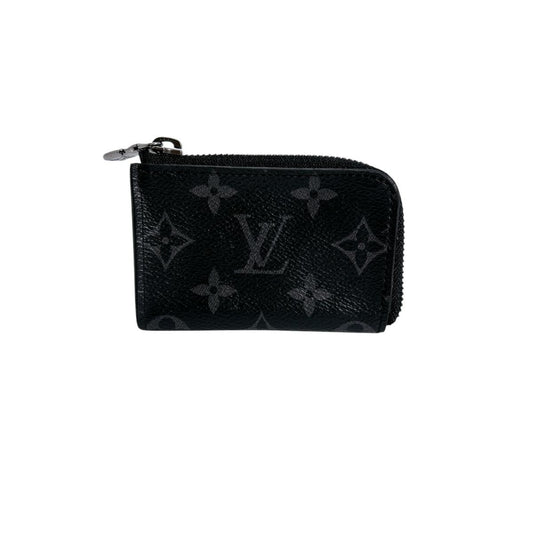 ルイヴィトン LOUIS VUITTON キーケース
 キーケース  ポルトモネ・ジュール コインケース エクリプス モノグラムキャンバス M63536 ブラック LV
 【SS】
 【中古】