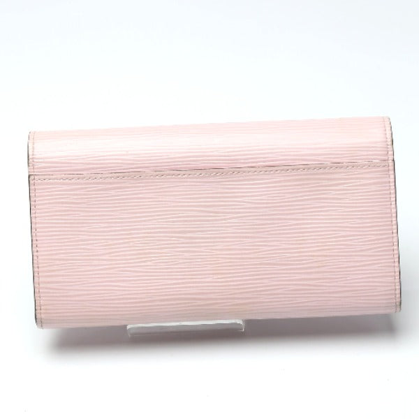 ルイヴィトン LOUIS VUITTON 長財布
 ポルトフォイユ・サラ エピ 小銭入れ付き エピレザー M61216 ローズバレリーヌ LV
 【SS】
 【中古】