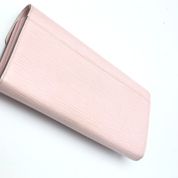 ルイヴィトン LOUIS VUITTON 長財布
 ポルトフォイユ・サラ エピ 小銭入れ付き エピレザー M61216 ローズバレリーヌ LV
 【SS】
 【中古】