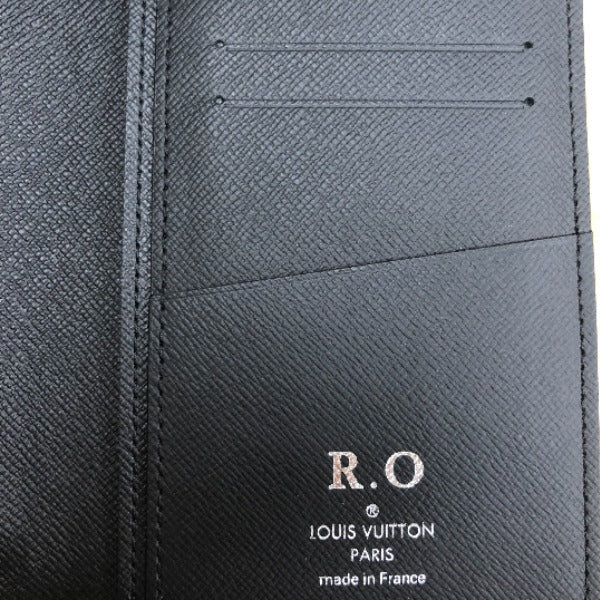 Louis Vuitton LOUIS VUITTON Long Wallet
 Bi-fold Eclipse Wallet Brazza Monogram Canvas M61697 Grey LV
 [SS]
 【second hand】 